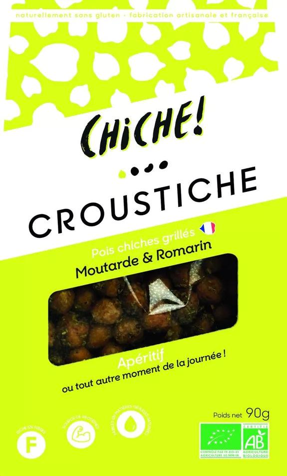 CROUSTICHE | Pois chiches grillés Moutarde & Romarin - Nubia