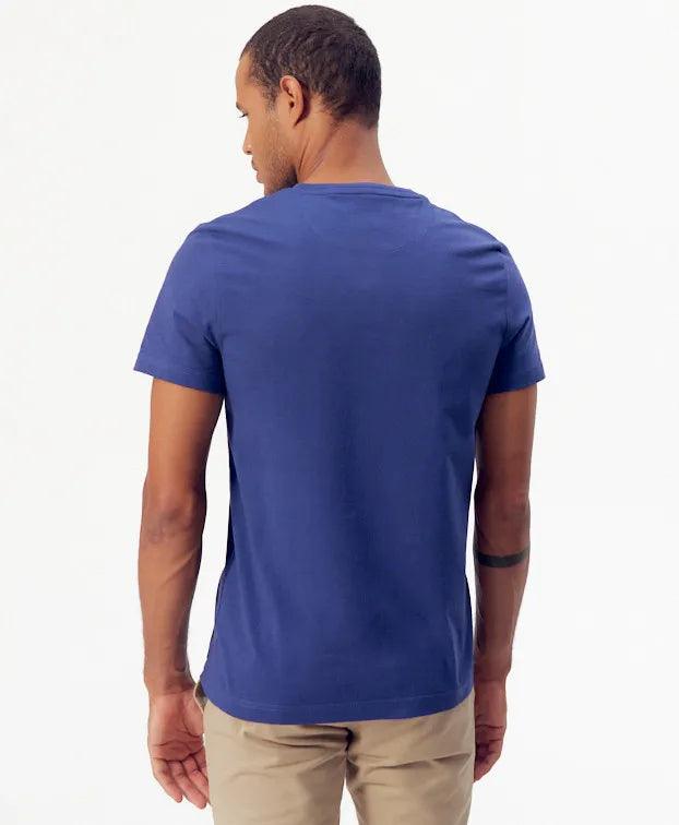 Tee-shirt Baptiste | Vélo bleu indigo - Nubia